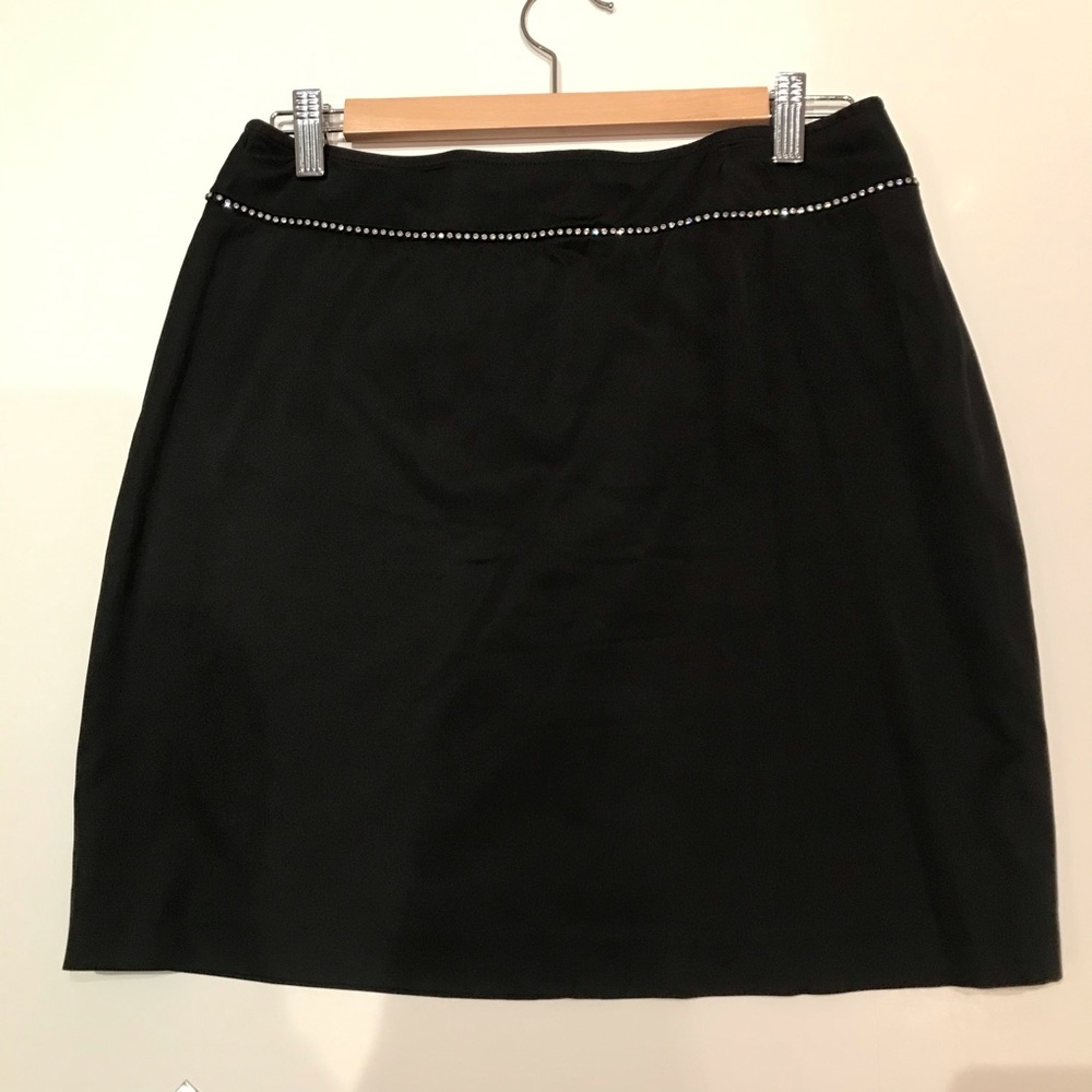 Cache Women’s Black short pencil skirt